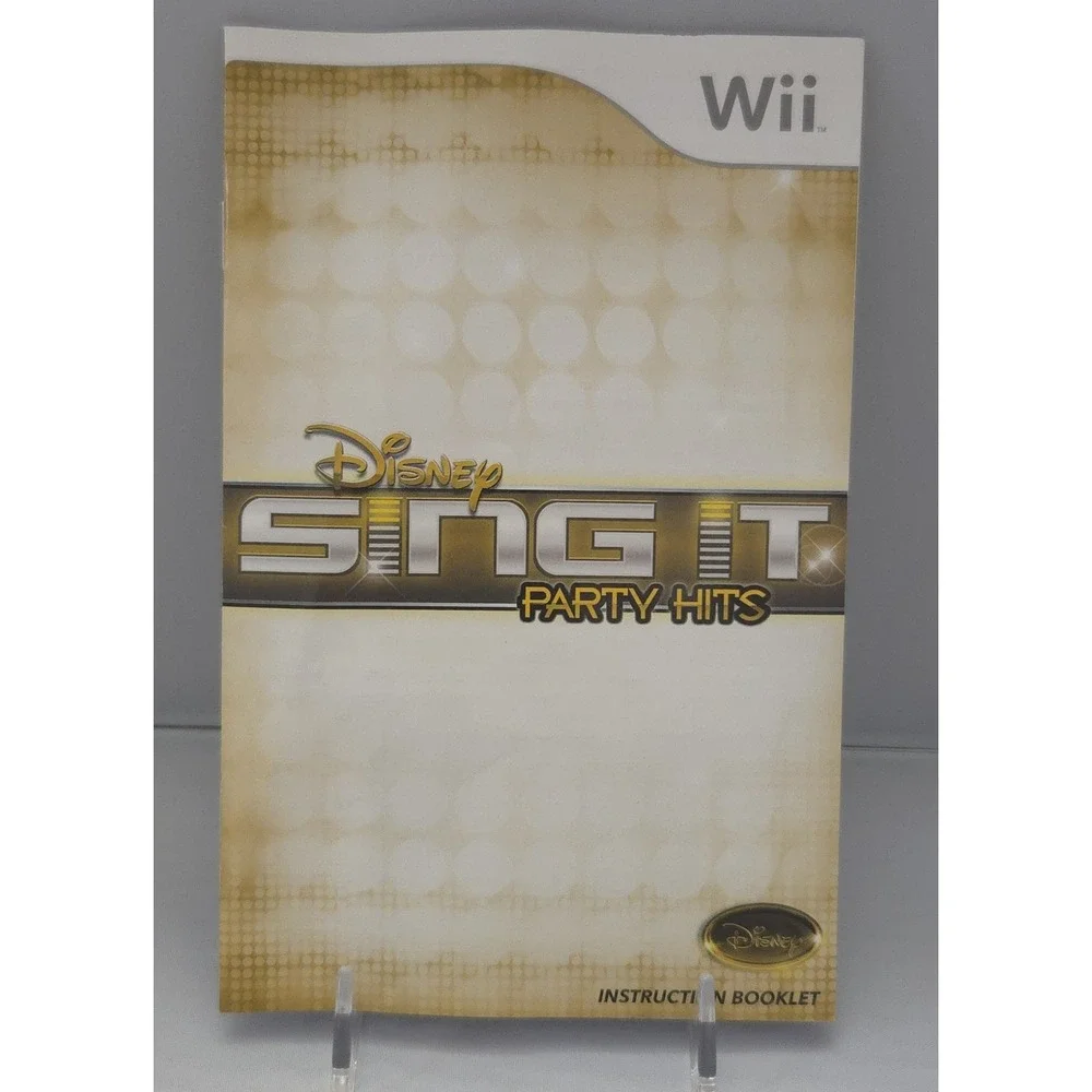 Disney‎ High School Musical: Sing It & Party Hits Bundle (Nintendo Wii) Both CIB